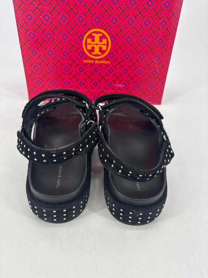 Shoe Size 10 Tory Burch Black Sandals