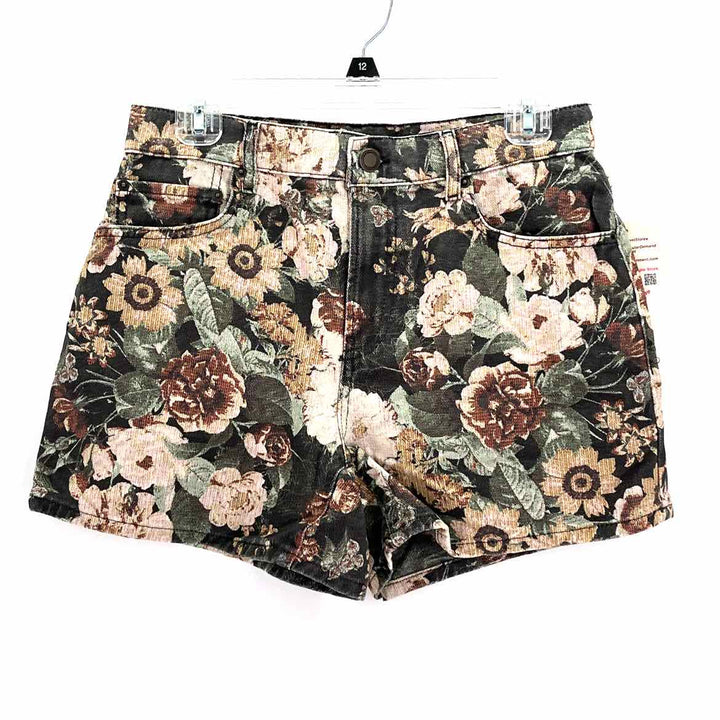 Size 4 ZARA Multi-Color Denim Shorts