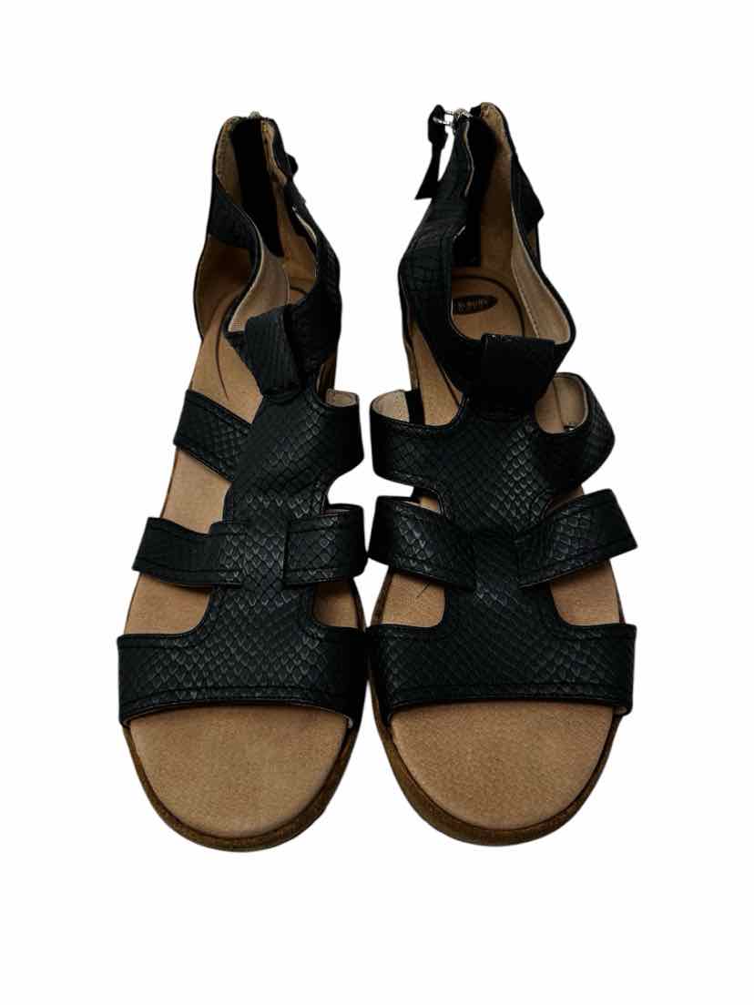Shoe Size 9.5 dr scholls Black Sandals