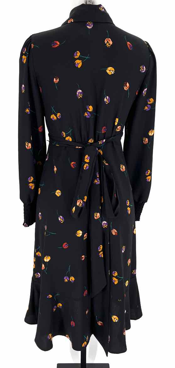 Size XS CABI Black Print Dress