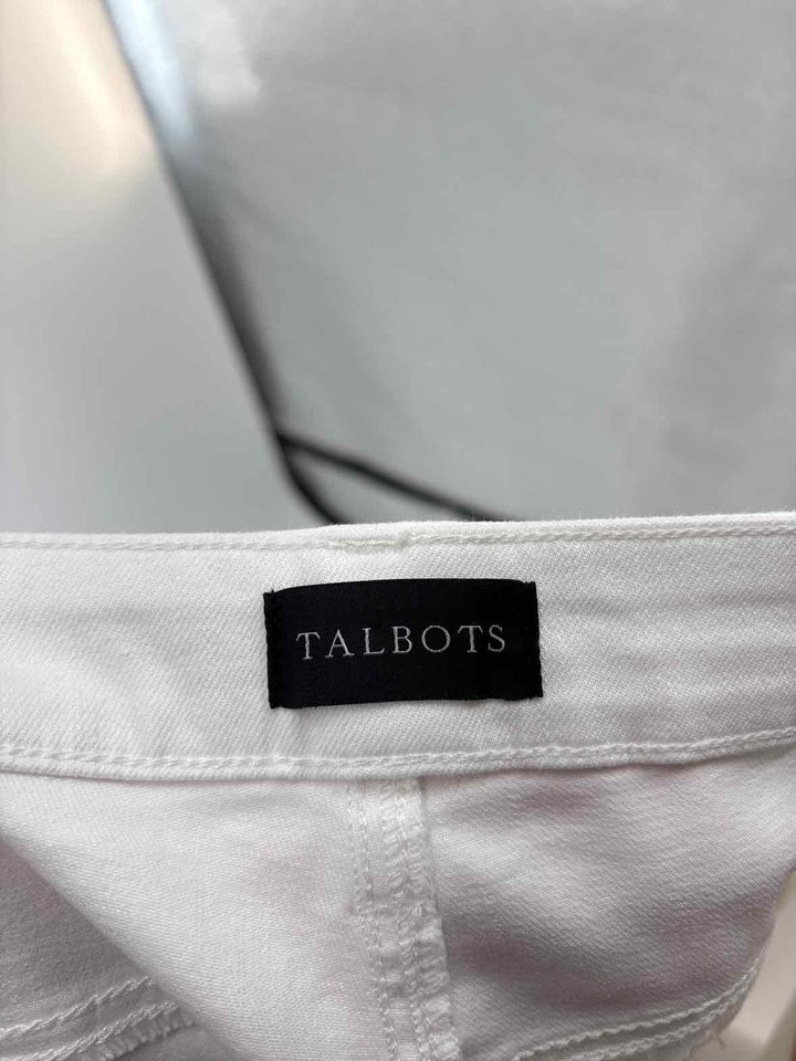 Size 16 Talbots White Pants
