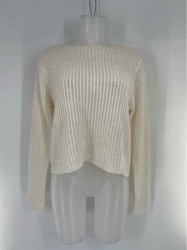 Size M Eileen Fisher Cream Sweater