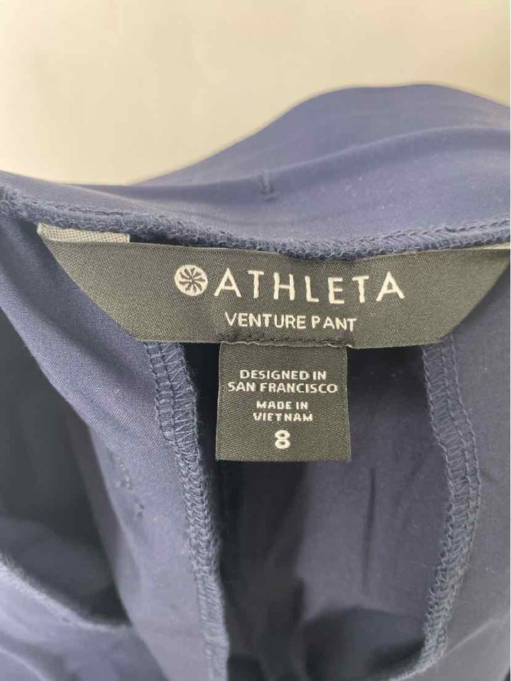 Size 8 Athleta Navy Pants