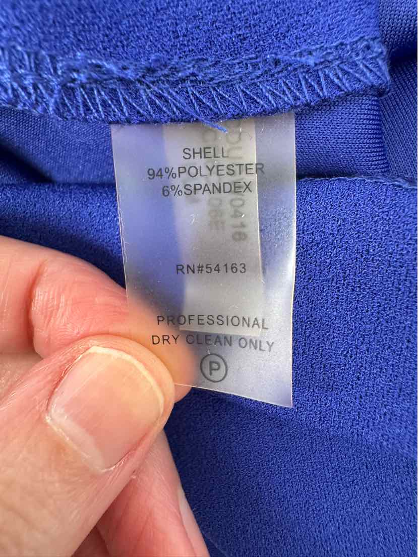 Size 2 Calvin Klein Purple Dress