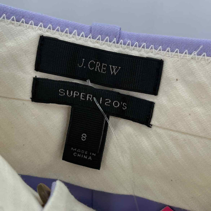 Size 8 J Crew Purple Pants