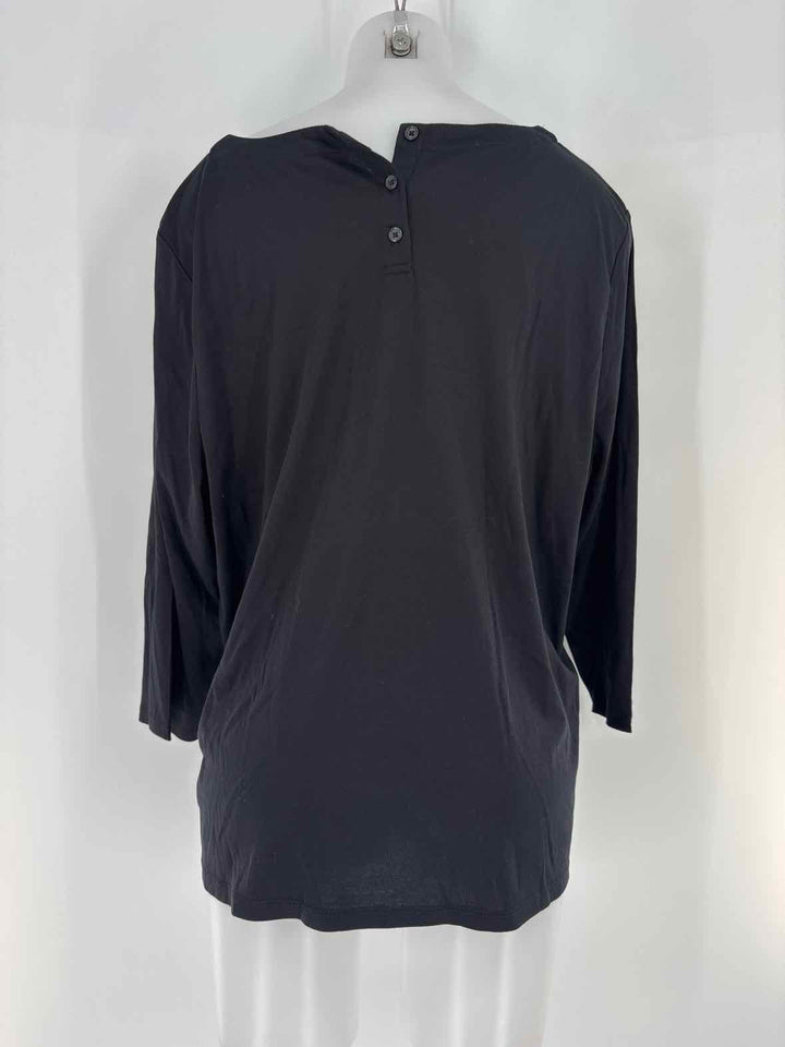 Size 3X Talbots Black Shirt