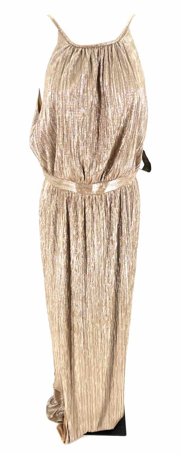 Size L NY & CO Gold Dress