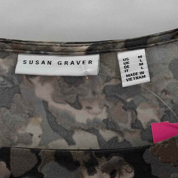 Size M SUSAN GRAVER Multi-Color Shirt