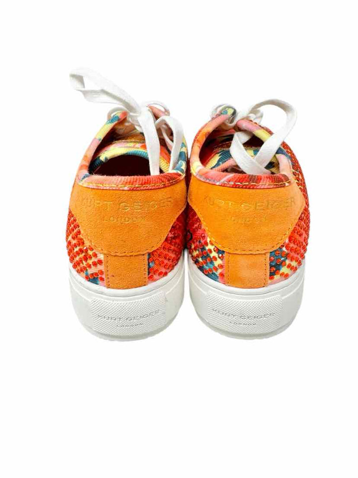 Shoe Size 38.5 Kurt Geiger Orange Sneakers