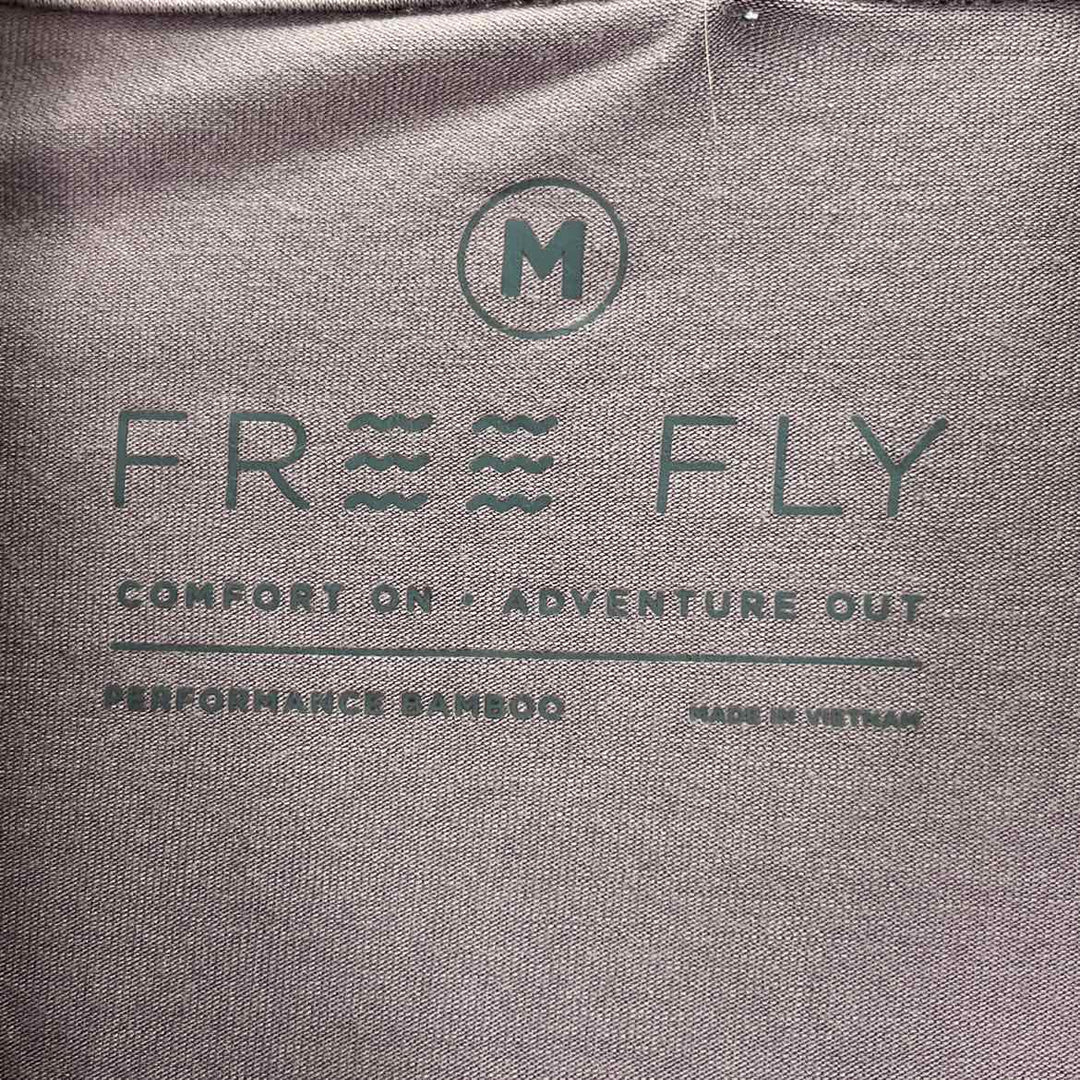 Size M FREE FLY Purple Cotton Shirt