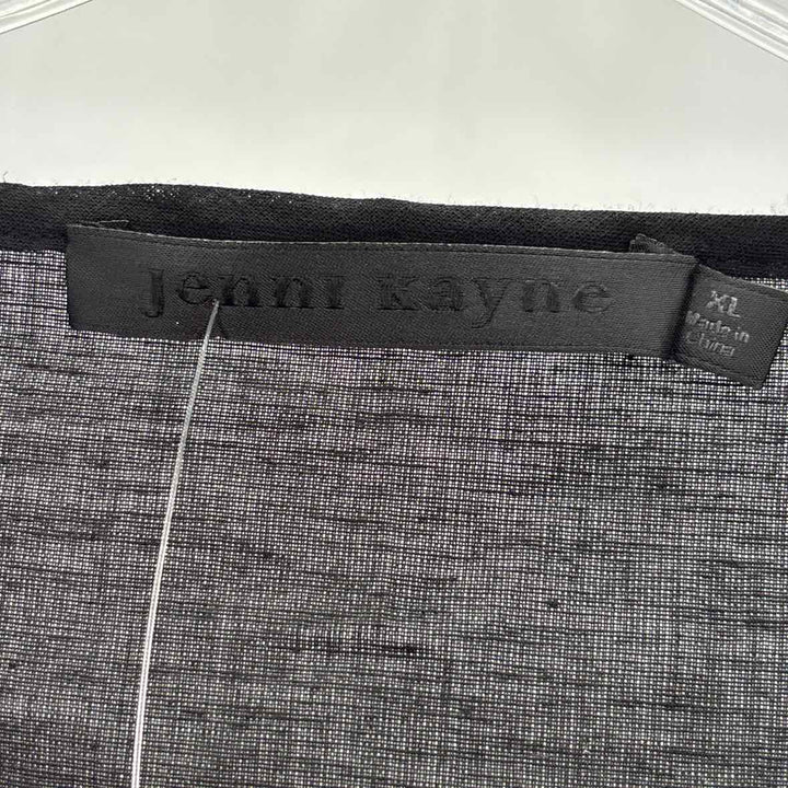 Size XL JENNI KAYNE Black Shirt