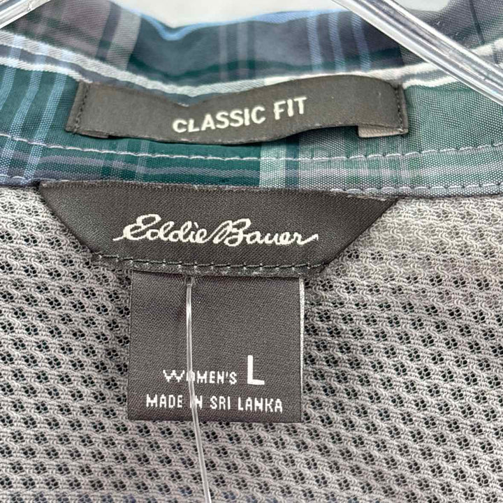 Size L EDDIE BAUER Green Shirt