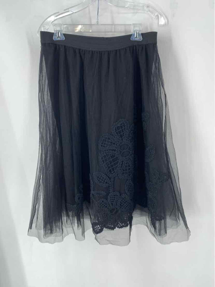 Size L MAEVE Black Skirt