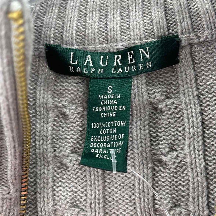 Size S RALPH LAUREN Gray Sweater