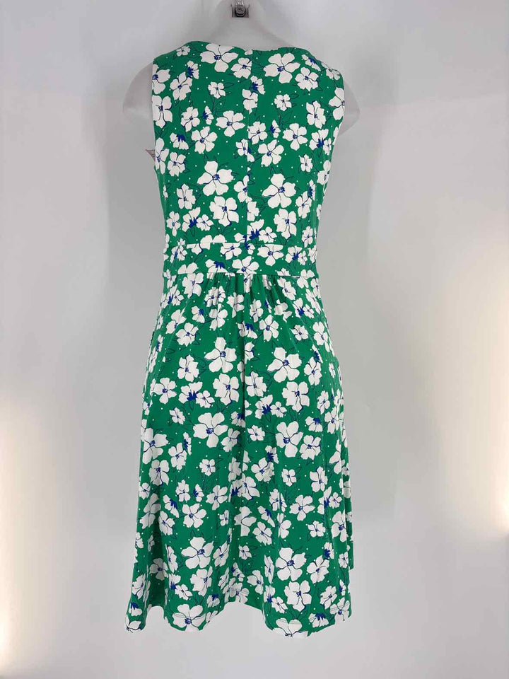 Size S LAND END Green Dress