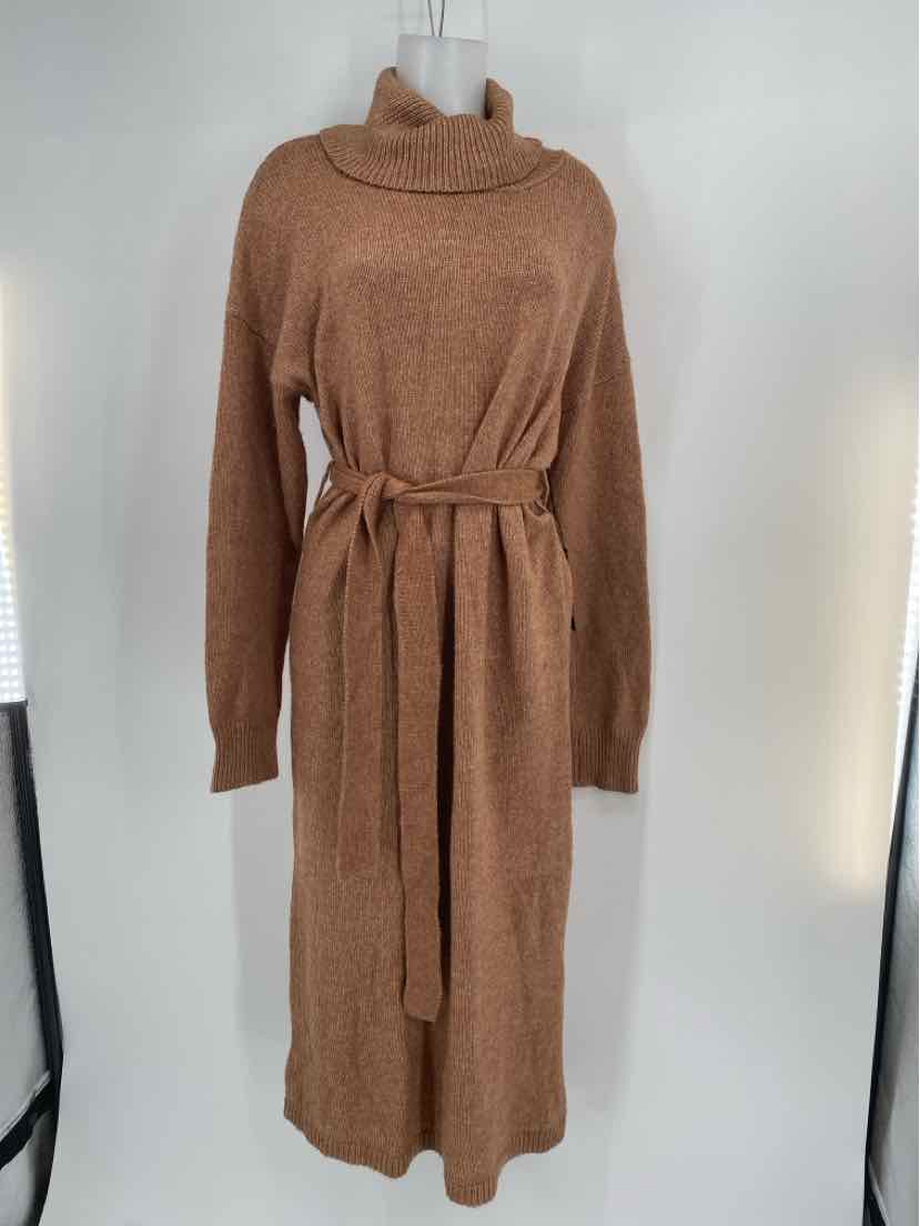Size XL RACHEL ZOE Tan Knit Dress