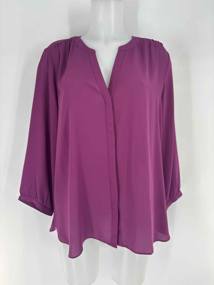 Size L NYDJ Purple Shirt