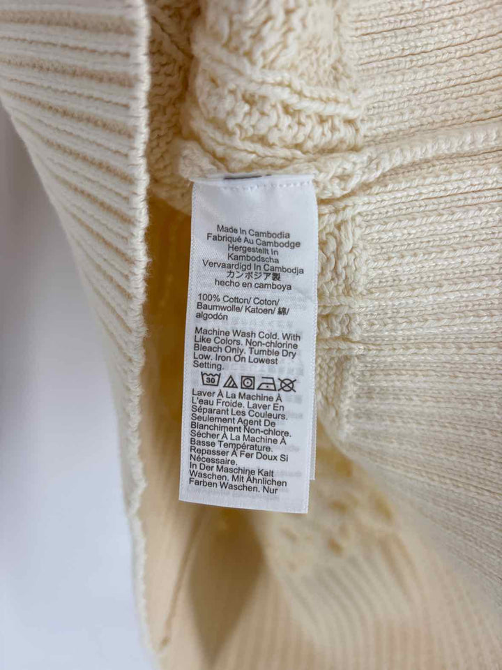 Size XS J Crew Cream Sweater