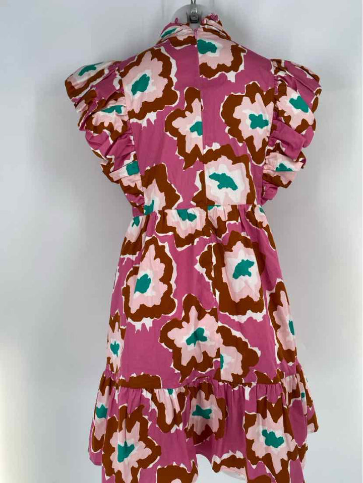 Size S CROSBY PINK PRINT Dress