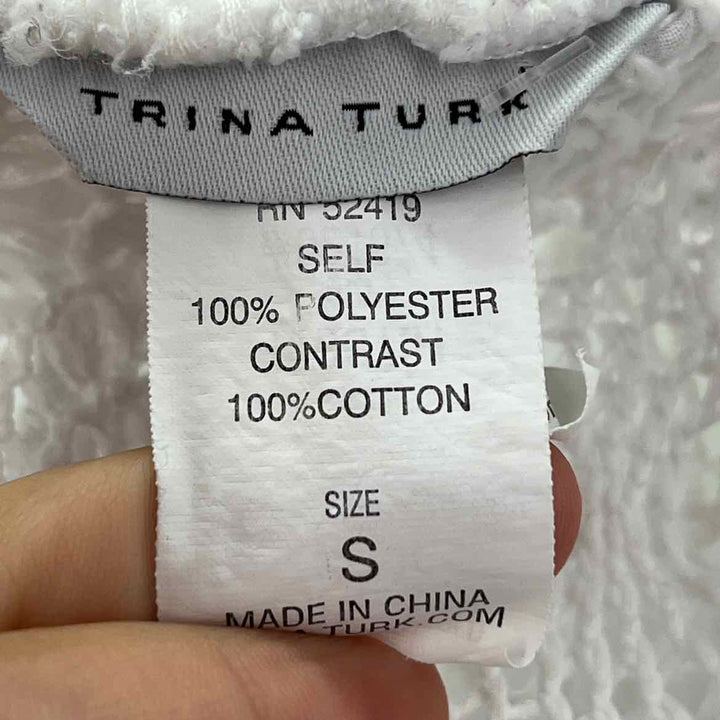 Size S TRINA TURK White Swimsuit