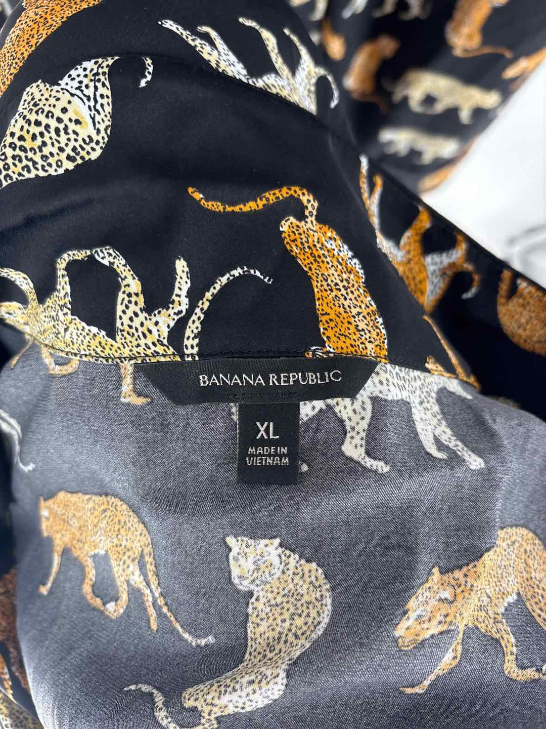 Size XL Banana Republic Black Pajamas