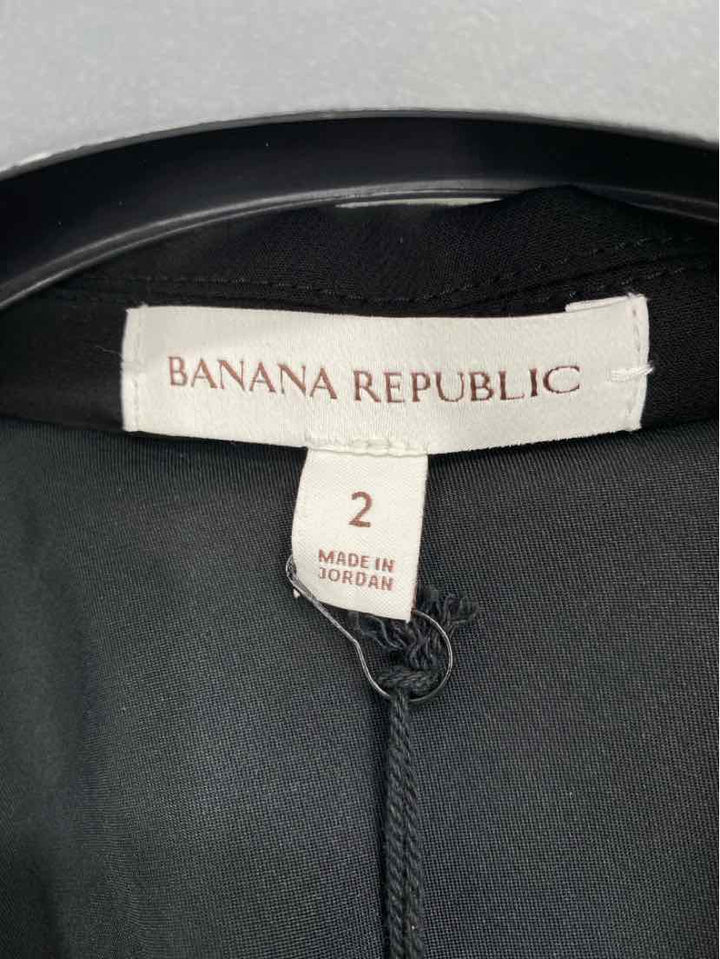 Size 2 Banana Republic Black Blazer