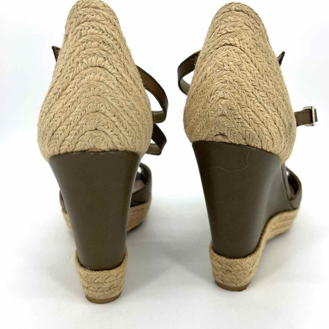 Shoe Size 9 Sam Edeleman Olive Leather Sandals