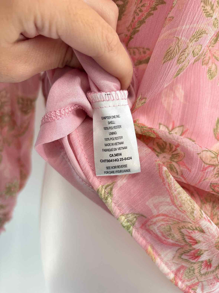Size M JOIE PINK PRINT Shirt