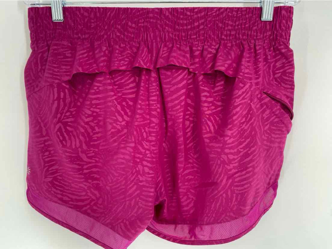 Size M Athleta Fuschia Shorts