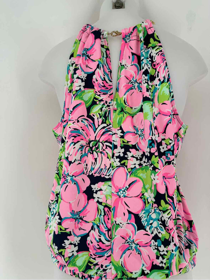 Size M Lilly Pulitzer PINK PRINT Shirt