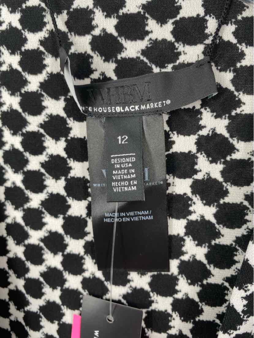 Size 12 White House Black Market Black Dress
