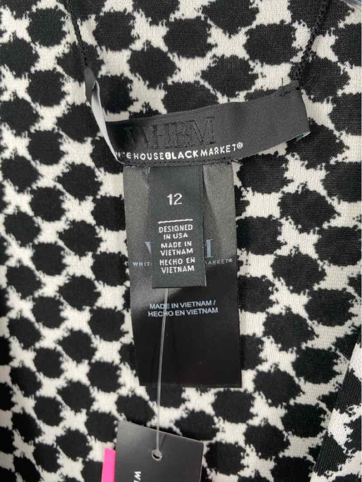 Size 12 White House Black Market Black Dress
