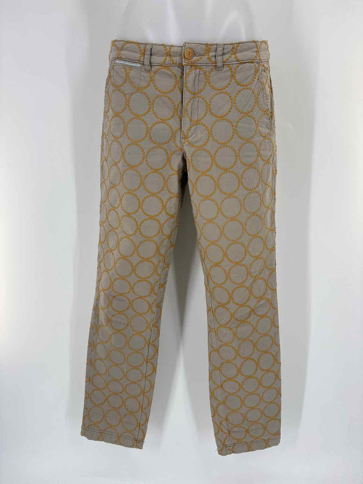 Size 29 Anthropologie Mustard Pants