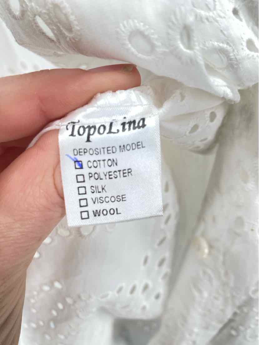 Size One Size White Dress