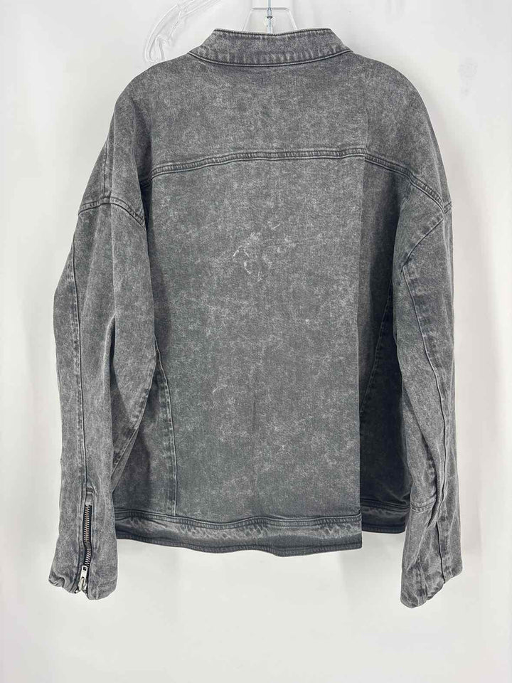 Size XL GOOD AMERICAN Gray Jacket