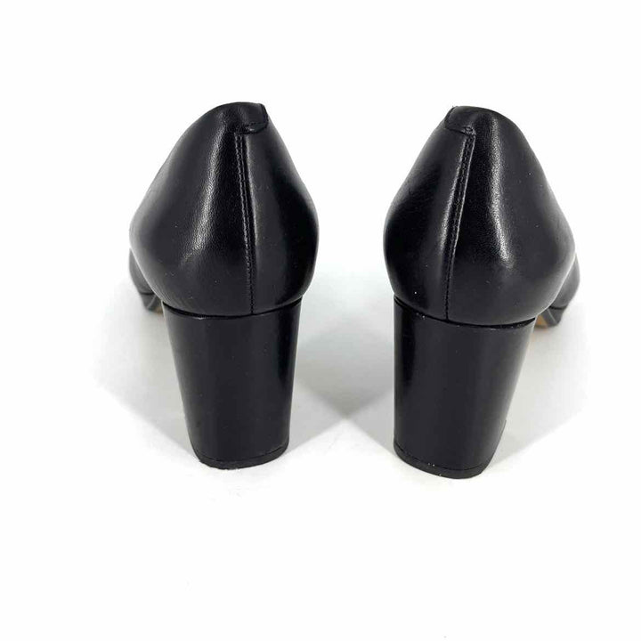 CLARKS Black Leather Pumps