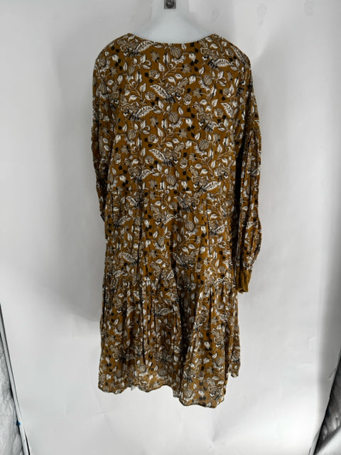 Size 20W TAN PRINT Dress