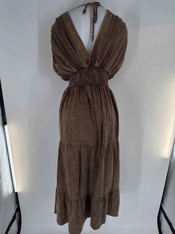 Size S Brown Dress