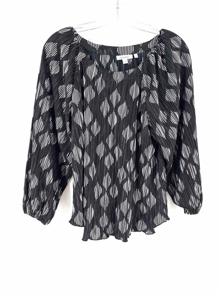 Size M Chico's Black Shirt
