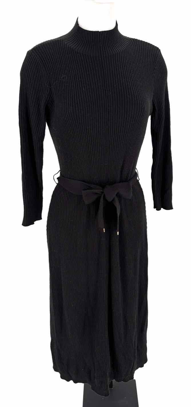 Size M Calvin Klein Black Knit Dress