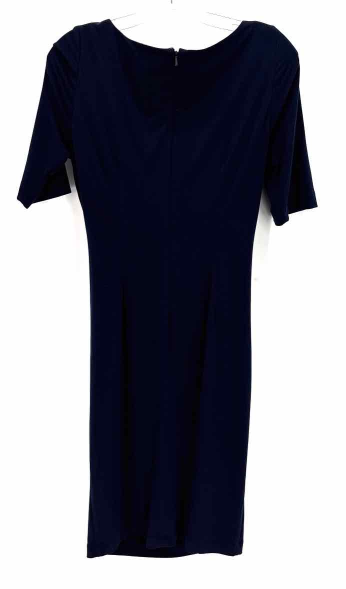 Size 8 Vince Camuto Navy Jersey Knit Dress