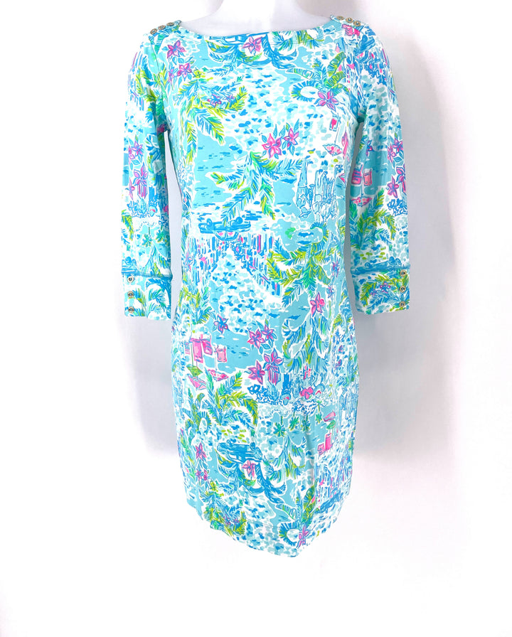 Size S Lilly Pulitzer Blue Dress