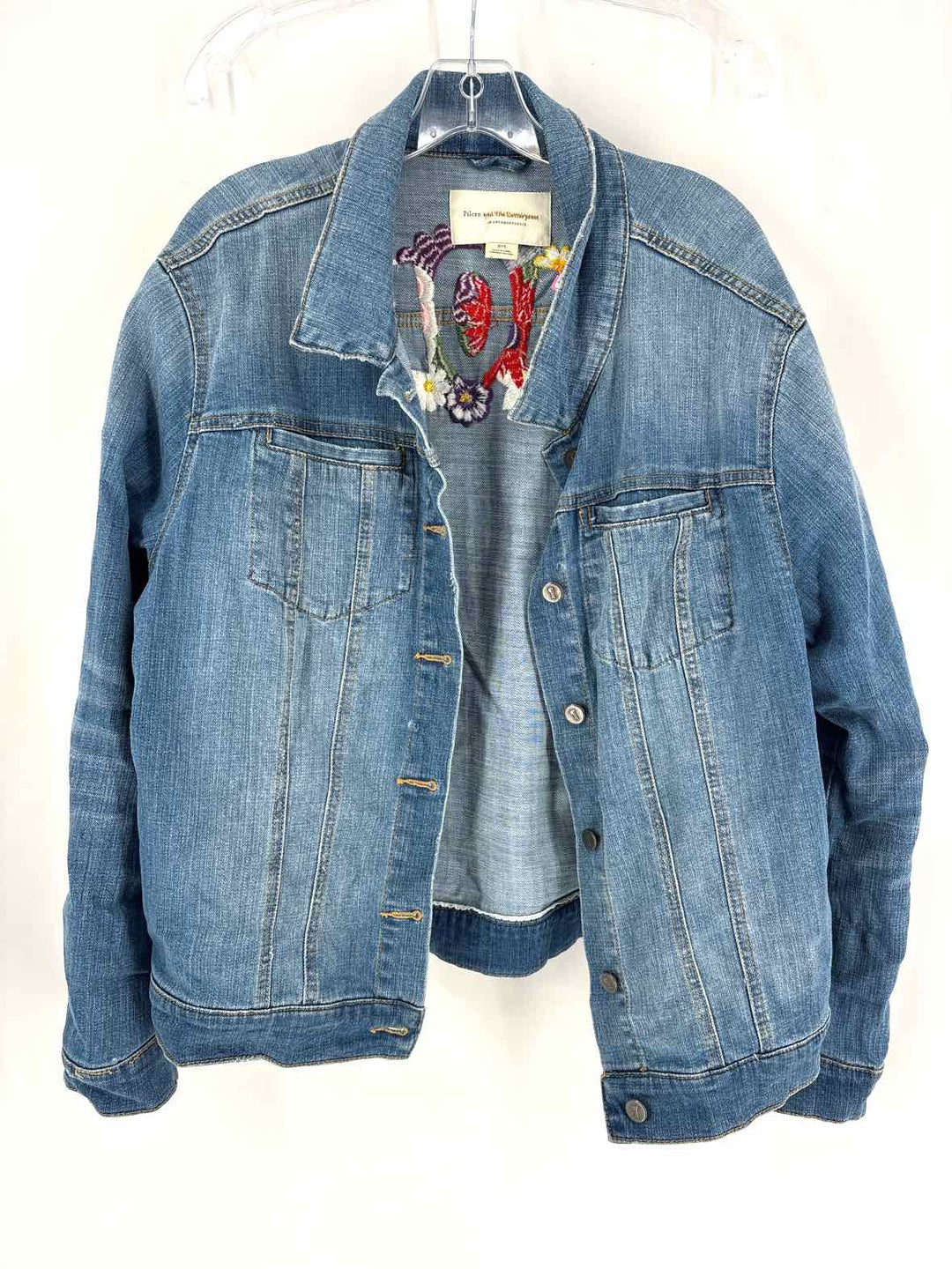 Size L Pilcro & the Letterpress Denim Jacket