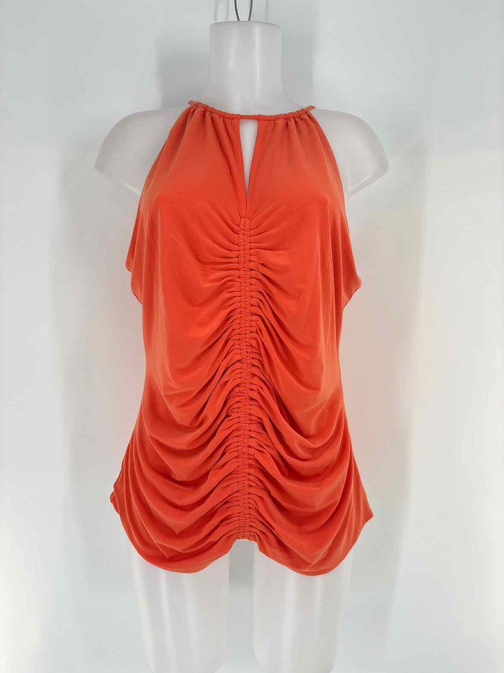Size XL White House Black Market Orange Shirt