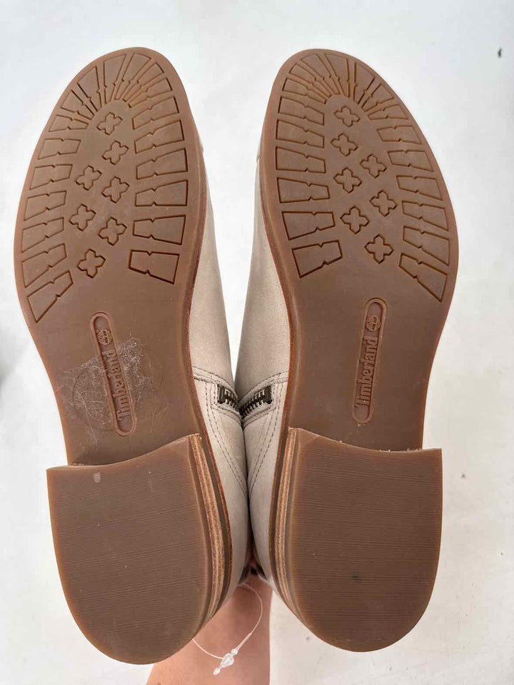 Shoe Size 8 TIMBERLAND Cream Boots