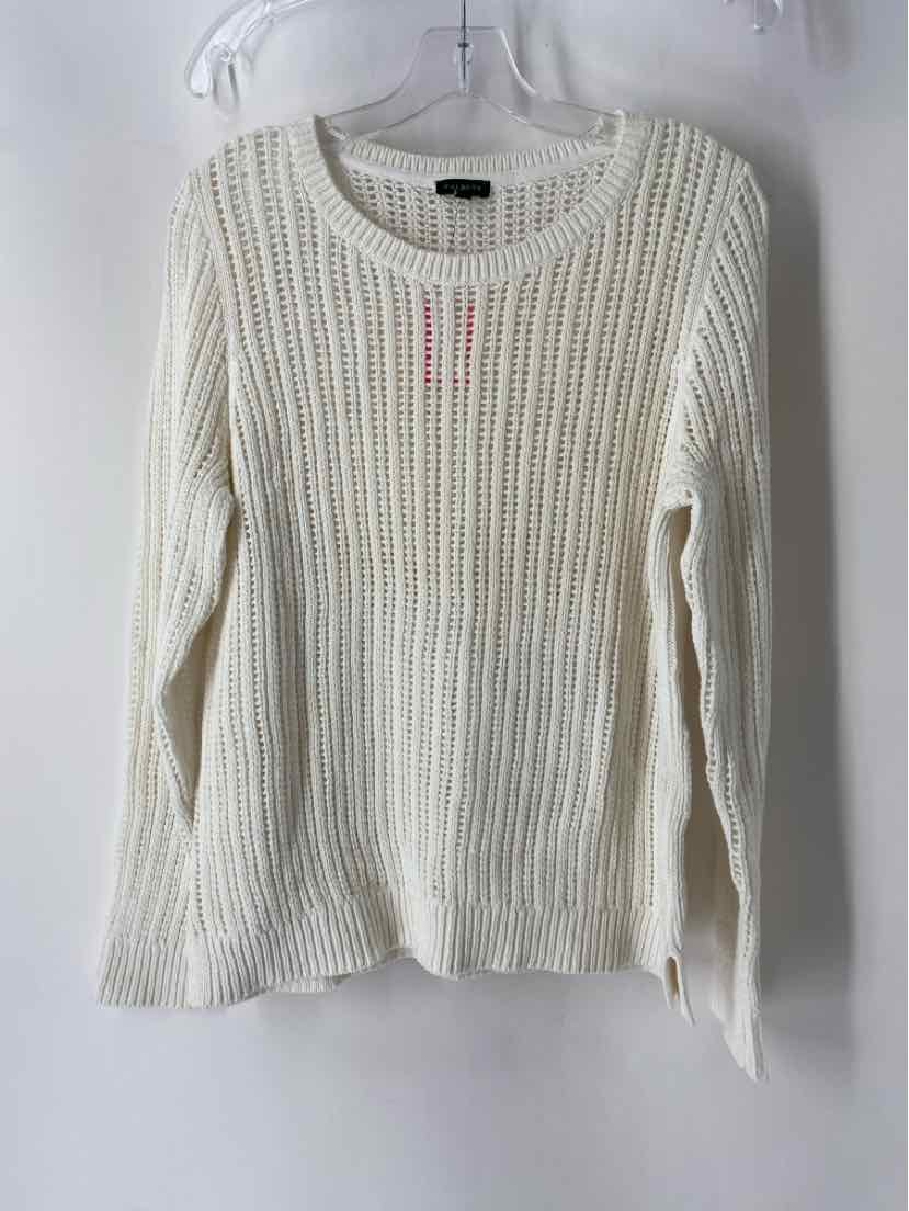 Size L Talbots Cream Sweater
