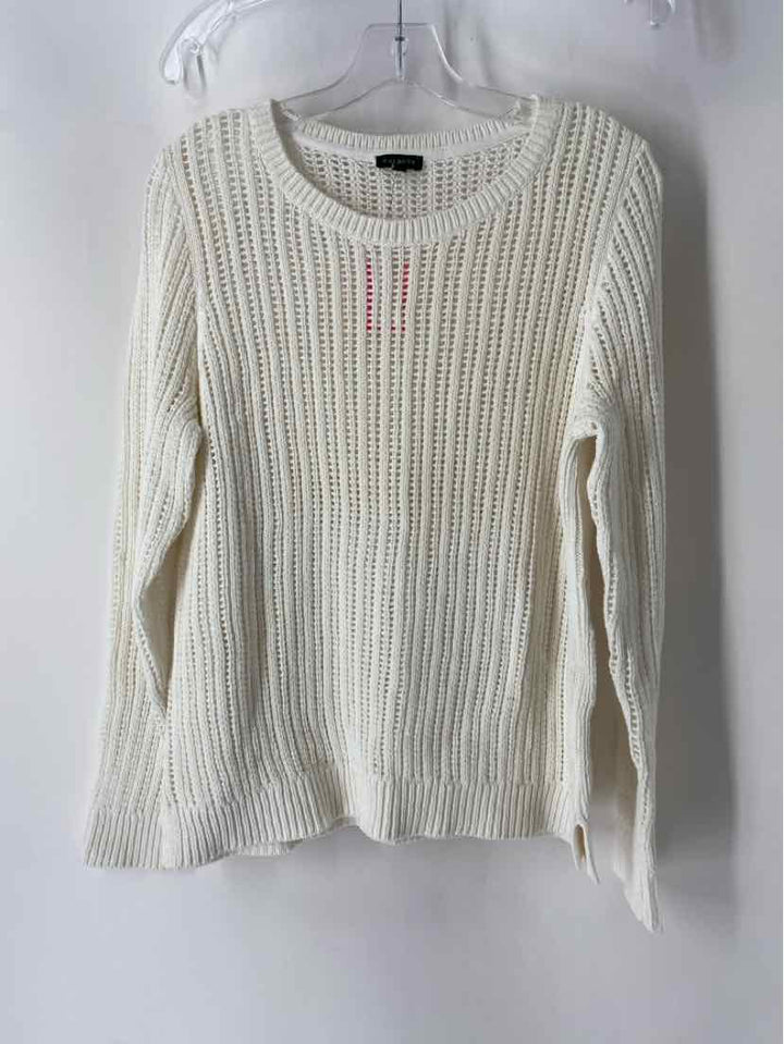 Size L Talbots Cream Sweater