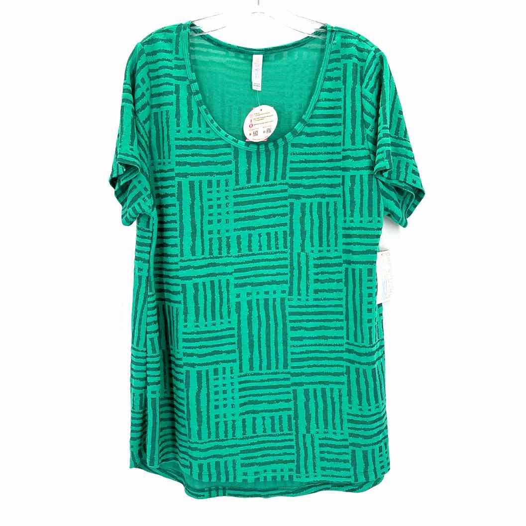 Size XL lularoe Green Shirt