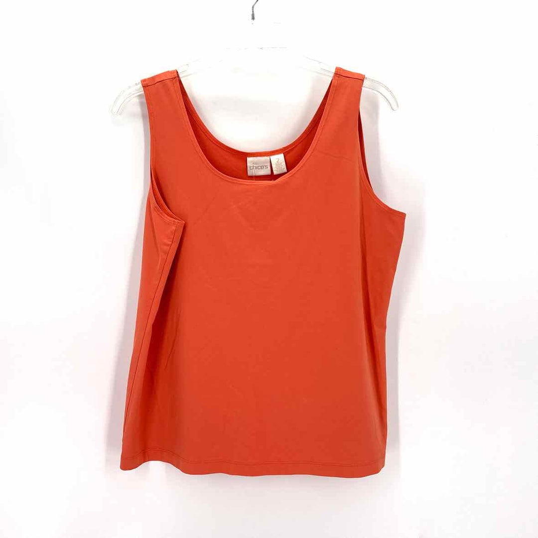 Size L Chico's Peach Shirt