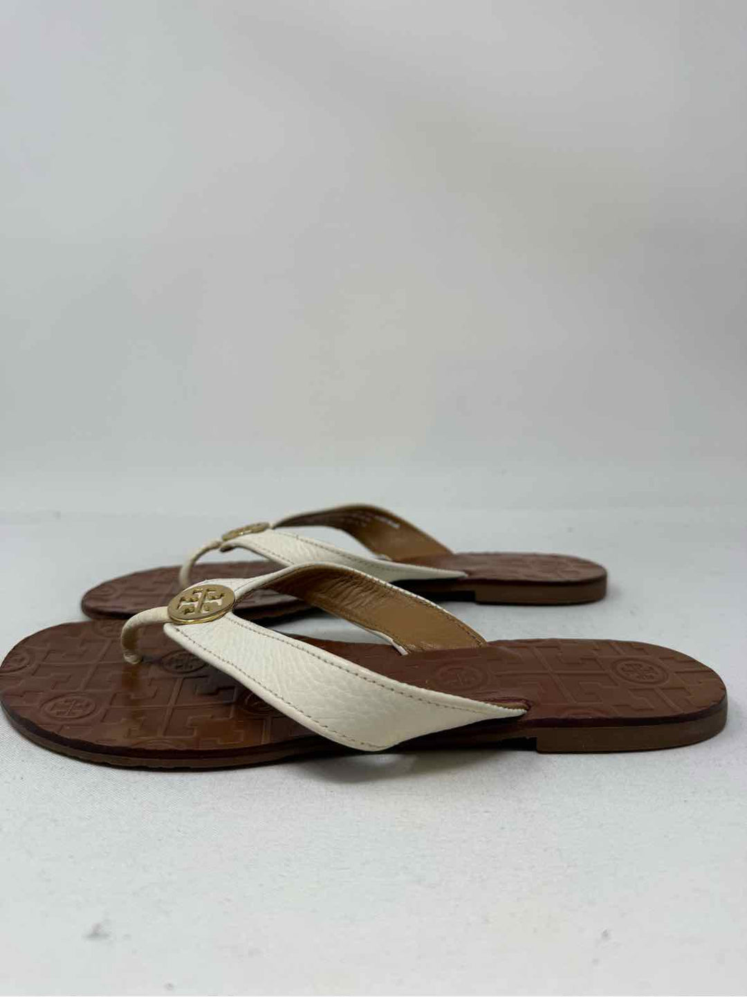 Shoe Size 7 Tory Burch Cream Sandals